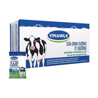 Thùng Sữa tươi VINAMILK ít đường 48 bịch 220 ml -BH Chú Hoài