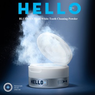 Bột đánh răng BLUEMAN 50g cho hàm răng trắng sáng hiệu quả
