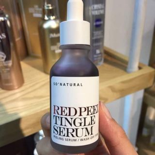 Red peel tingle serum