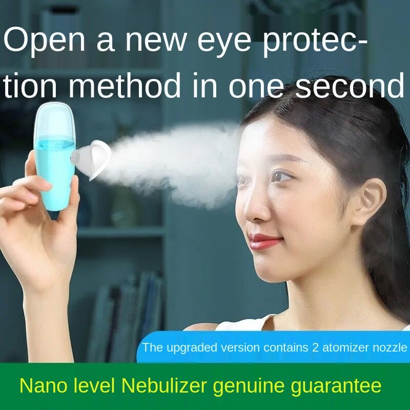 (Hàng Mới Về) Máy Mát Xa Mắt Phun Sương Nano Dưỡng Ẩm Chống Mệt Mỏi Và Giảm Mệt Mỏi | BigBuy360 - bigbuy360.vn