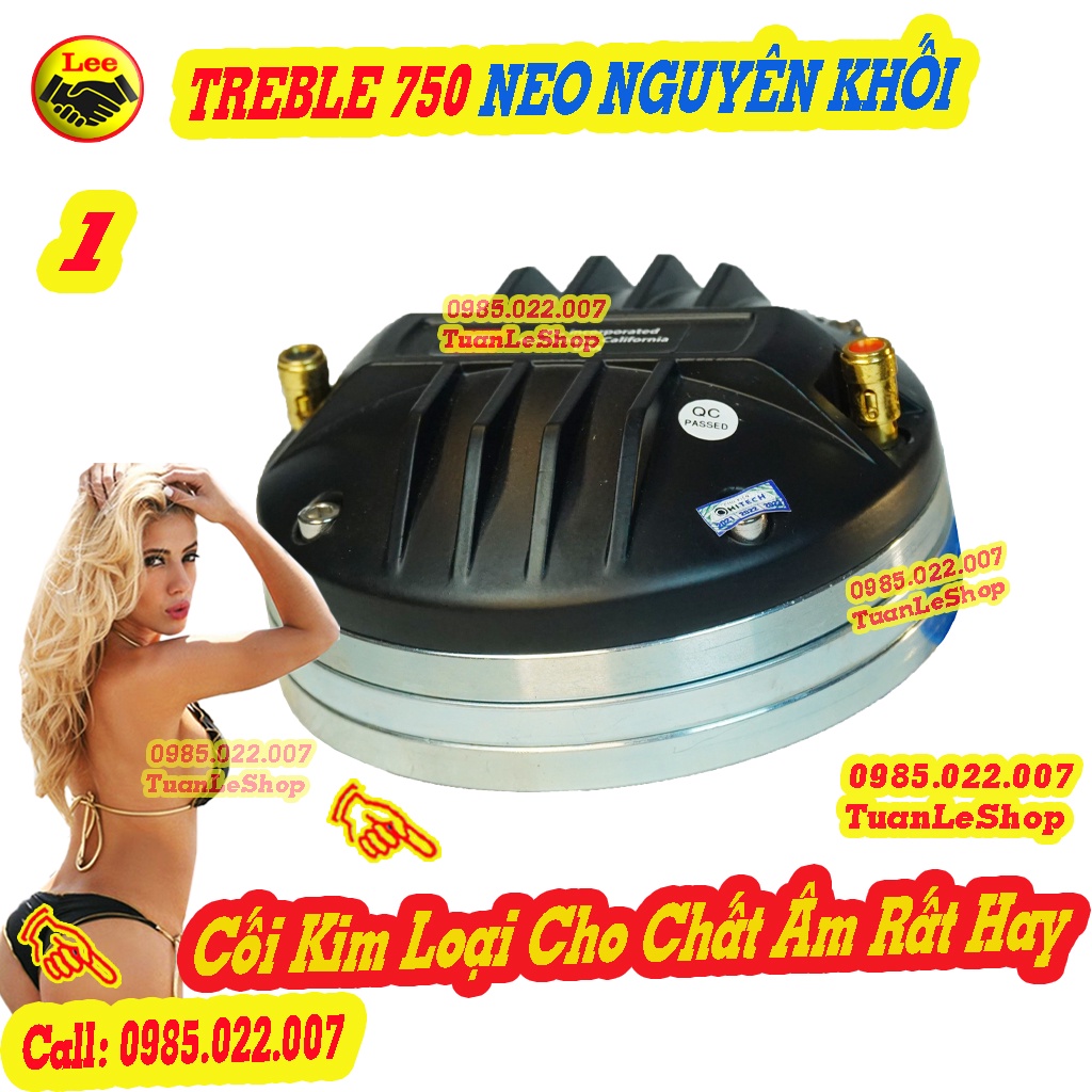 2 LOA TREBLE 750 NEO NGUYÊN KHỐI - COIL 74,5MM – GIÁ 02 CỦ TREBLE  - TREP 750 NEO J B L