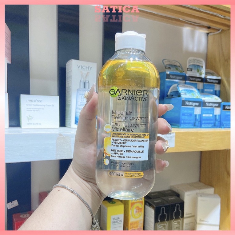 Nước Tẩy Trang Garnier Không Cồn Cho Da Mụn, Dầu, Nhạy Cảm, Khô 400ml [HÀNG CHÍNH HÃNG] | BigBuy360 - bigbuy360.vn