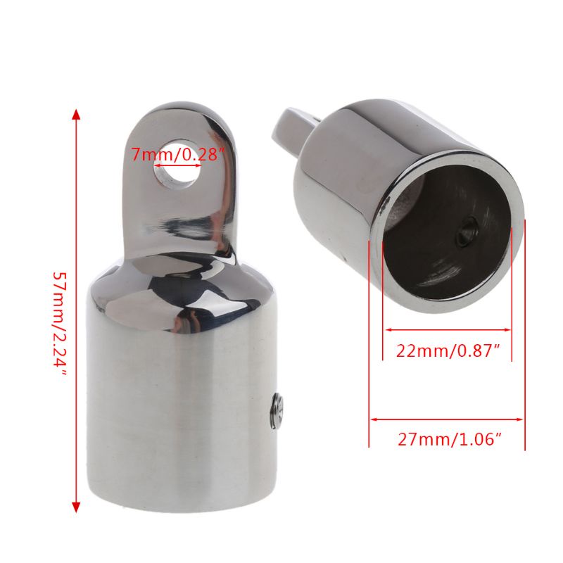 ✿ Nắp Đậy Ống Nước Bằng Thép Không Gỉ Cho Tàu Thuyền 7 / 8 ''