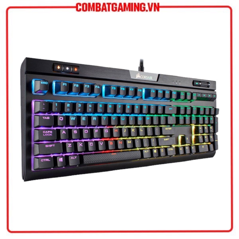 Bàn Phím Cơ CORSAIR K70 MK.2 BLK RGB Cherry MX