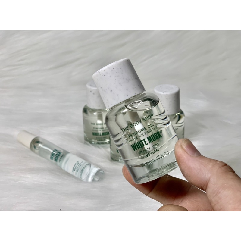 Tinh dầu nước hoa White musk Perfume Oil The Body Shop