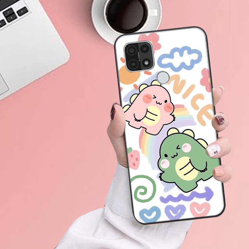 Ốp lưng Oppo A15 in hình khủng long , gấu nâu xinh xắn, siêu cute  mà còn vô cùng RẺ -ĐẸP