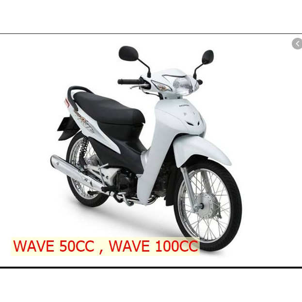 Tay xách, cảng sau Wave a 2007-2021, Wave 50cc XANH DƯƠNG CẦU VỒNG (giá 1 cái)