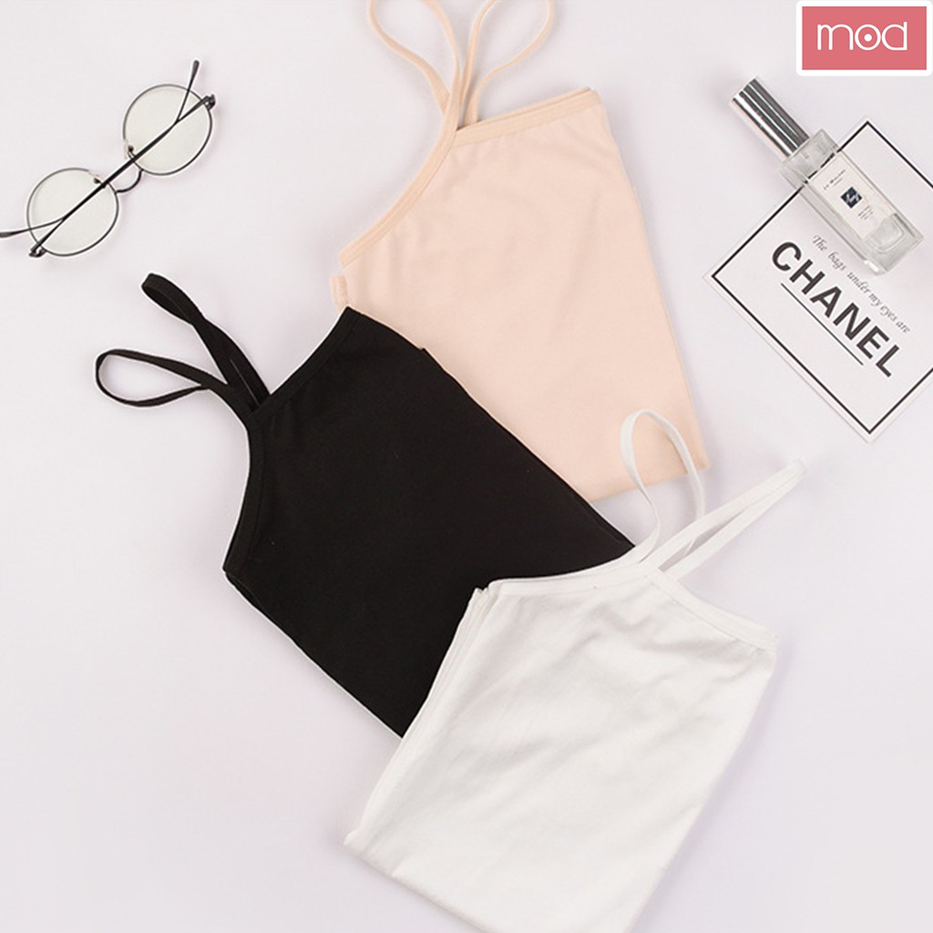 Áo 2 Dây Thời Trang Chất Cotton Mềm Mịn Co Giãn A2 | BigBuy360 - bigbuy360.vn