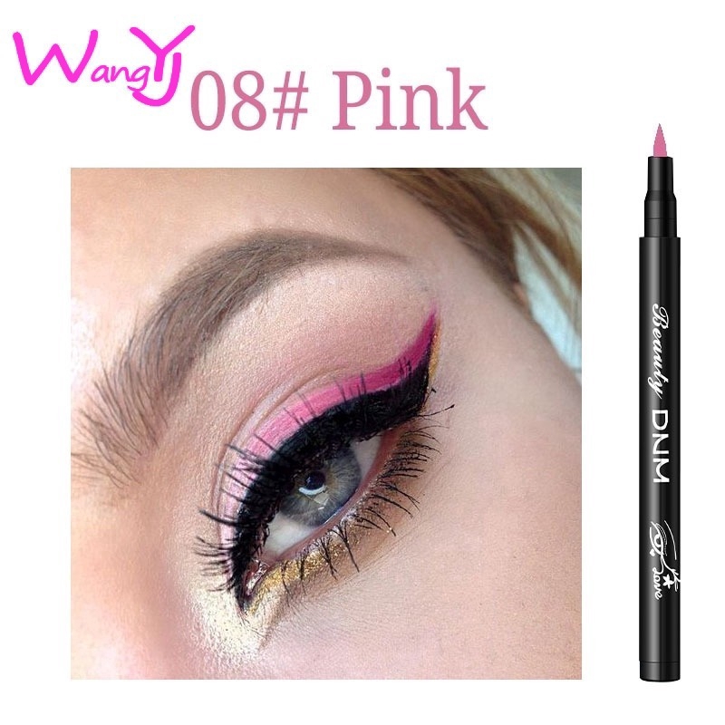 [Hàng mới về] Bút kẻ mắt DNM 6 màu đầu mềm không thấm nước màu đen khô nhanh | BigBuy360 - bigbuy360.vn