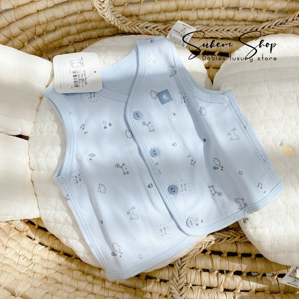 Áo Gile Mio 2 Lớp Cotton Mềm Mại Xinh Xắn