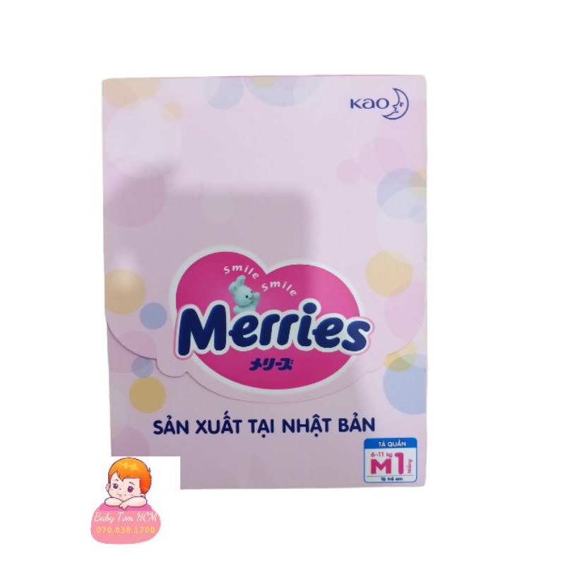 Tã quần merries size M (1 miếng) (6 - 11kg)