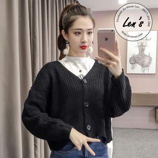 ÁO KHOÁC LEN DÀY CROPTOP