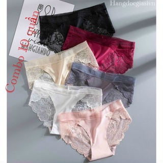 Combo 10 quần lót nữ ren sexy quyến rũ