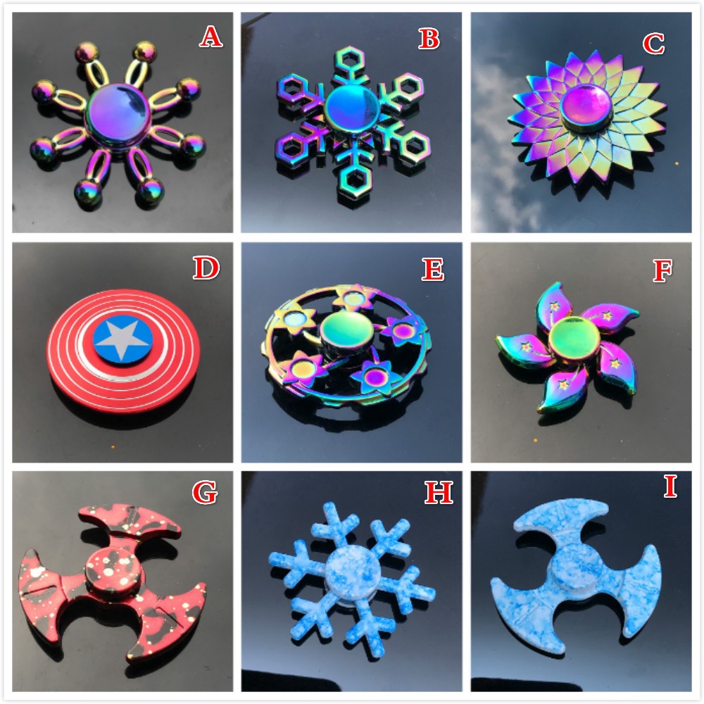 New Colorful Fidget Finger Spinner Hand Decompression Toys gọi lh sđt 0987950950