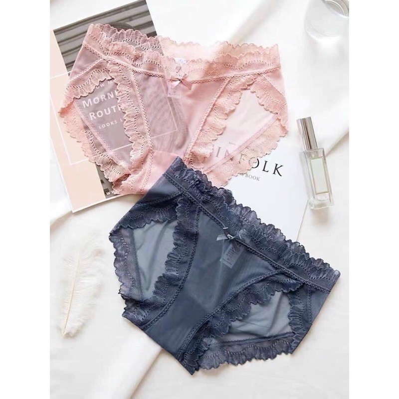 [Được chọn màu] Quần lót ren lưới siêu sexy MS263