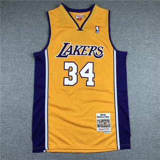 NBA Áo Bóng Rổ Jersey Los Angeles Lakers No.34 O 'Neal