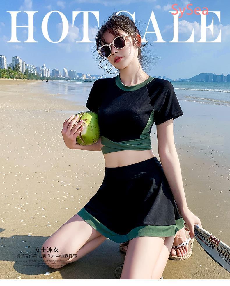 Đồ Bơi Thể Thao Phong Cách Hàn Quốc Thiết Kế Năng Động Cho Nữ