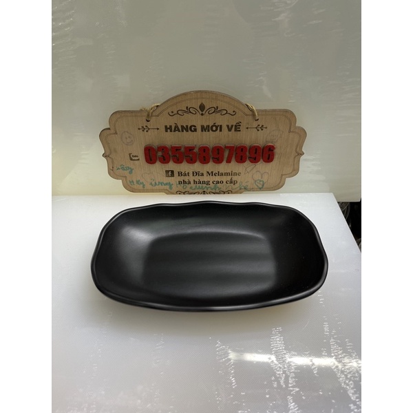 Đĩa bầu dục sâu 12x20cm
