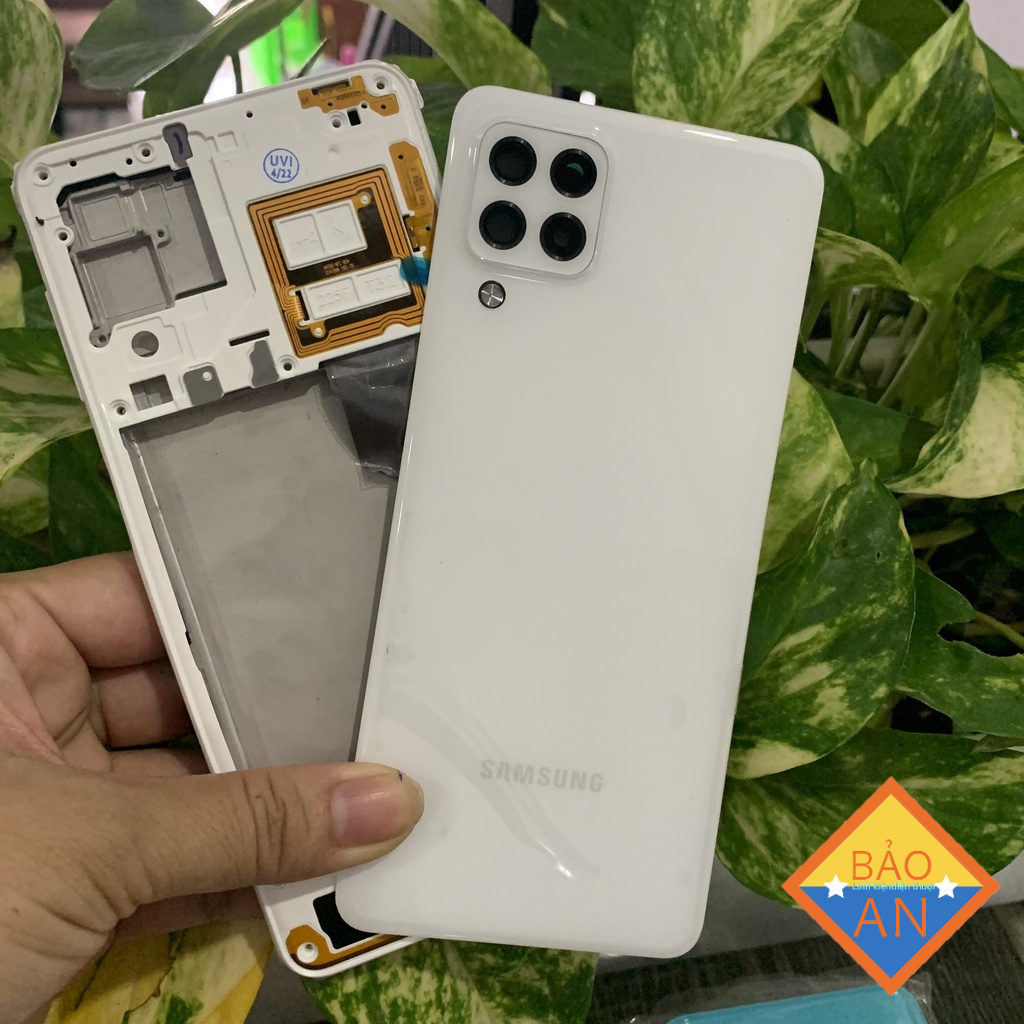 Bộ vỏ samsung A22 4g zin