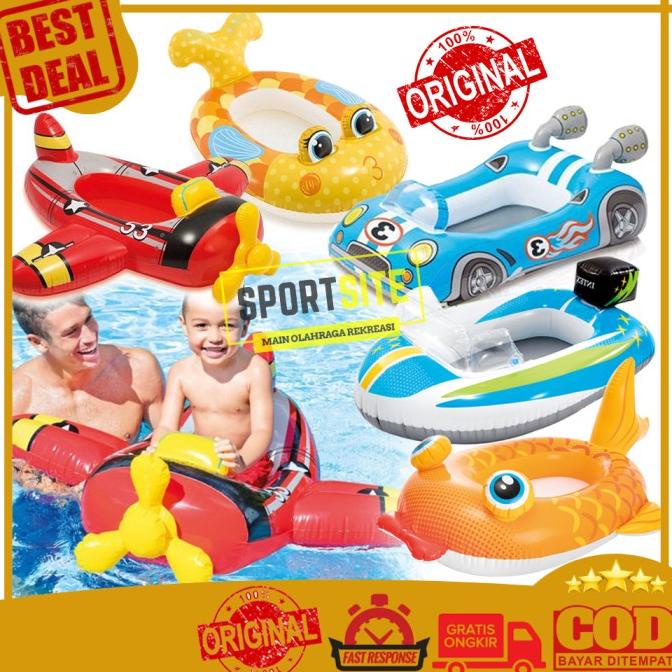 Máy bay Intex Cruisers. Phao Bơi Trẻ Em Dạng Thuyền