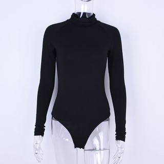 Bodysuit cổ lọ tay dài sexy