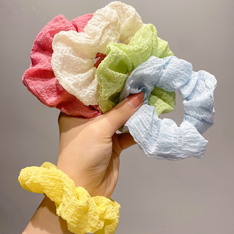 Dây Cột Tóc Màu Lò Xo Phong Cách Hàn Quốc Dễ Thương 2022