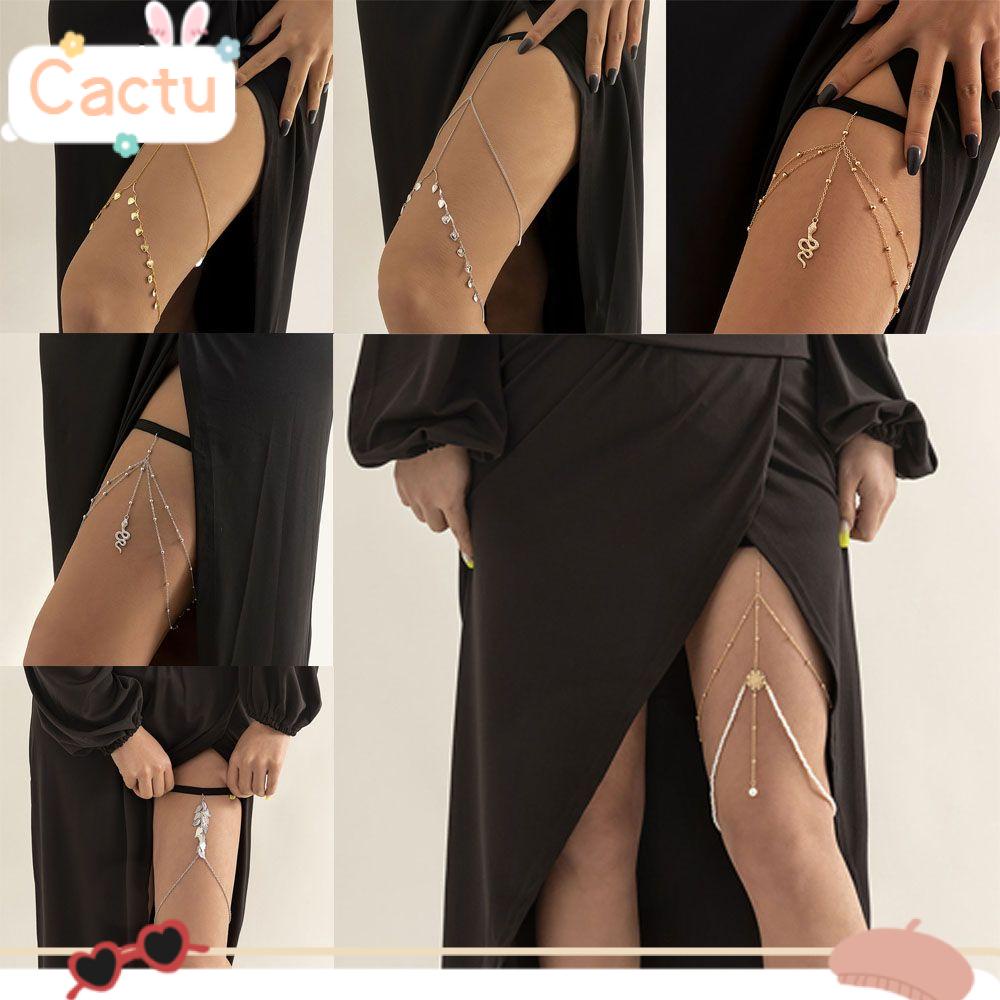 Dây Xích Đeo Đùi Nhiều Lớp Phong Cách Boho Thời Trang Đi Biển Quyến Rũ Cho Nữ