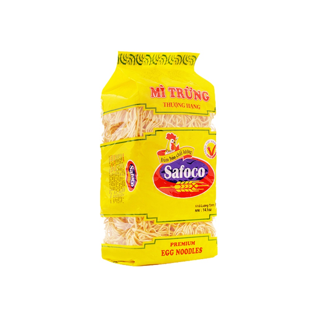 3 Gói Mì trứng thượng hạng Safoco gói 400g