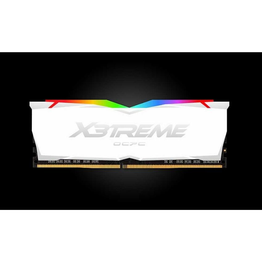 Bộ nhớ trong máy tính để bàn OCPC DDR4 X3treme Aura RGB 3200 C16 16GB 8GB*2 - Hàng chính hãng bảo hành 36 tháng