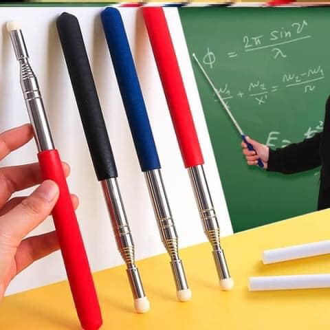 Que chỉ bảng có dây đồ dùng giáo cụ dạy trong học tập cho giáo viên có thể thu gọn và kéo dài 1M