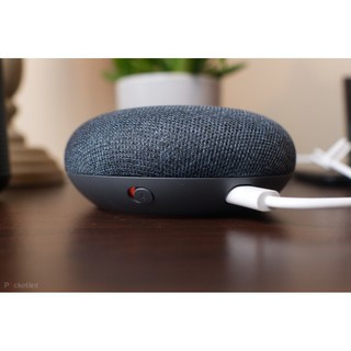 Loa bluetooth mini xách tay di động thông minh Google Home Mini Nhập Mỹ Chính Hãng