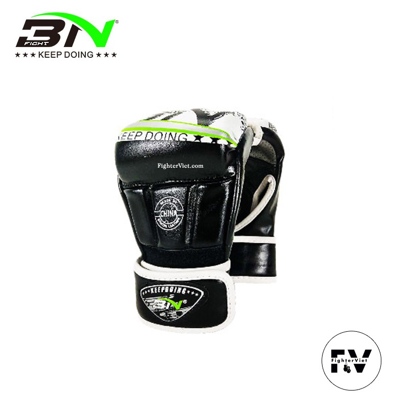 Găng tay hở ngón BN Găng MMA cao cấp - MMA Gloves