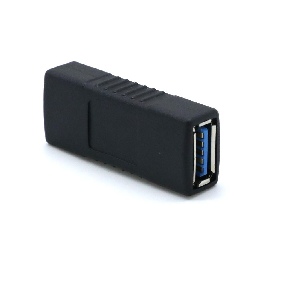 Đầu Nối Chuyển Đổi USB 3.0 F / F Tiêu Chuẩn Màu Xanh Đen