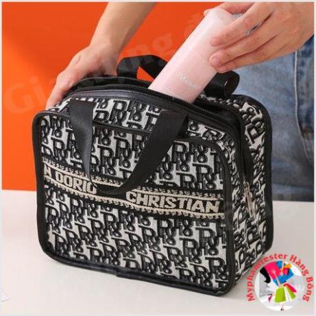 Túi Đựng Cọ Trang Điểm Sức Chứa Lớn Thiết Kế Đơn Giản Thời Trang Theo Phong Cách Hàn Quốc Cho Nữ