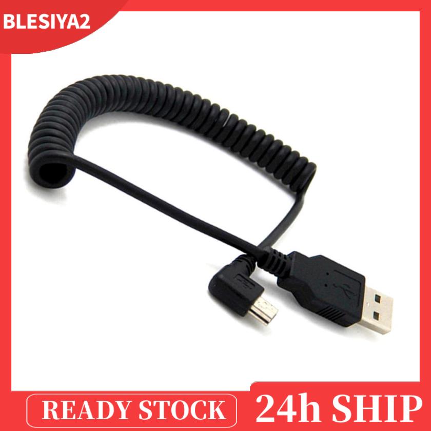 (Hàng Mới Về) Dây Cáp Chuyển Đổi Usb 2.0 Đầu Đực Sang Mini Usb 2.0 Có Thể Cuộn Lại Được | BigBuy360 - bigbuy360.vn