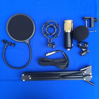MICRO THU ÂM BM800 GỒM CHÂN MIC BM800 Và LỌC