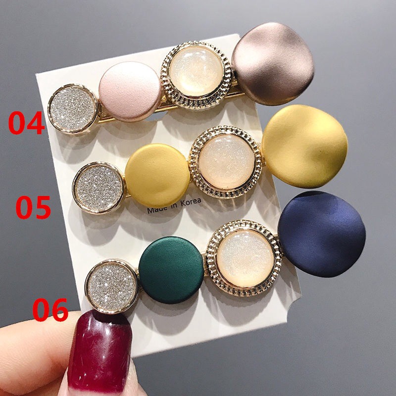 Kẹp tóc đính đá phong cách Hàn Quốc dành cho nữ