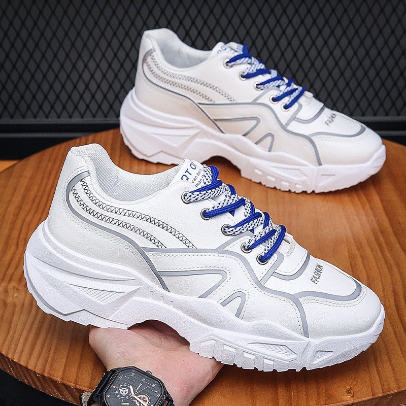 Giày Thể Thao Nam OMALL Đế Độn 6cm Kiểu Dáng Thời Trang Xu Hướng Mới