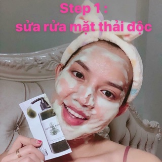 (Hộp 6 miếng) Set mặt nạ thải độc rau củ Super Vegitoks Mask Hàn Quốc