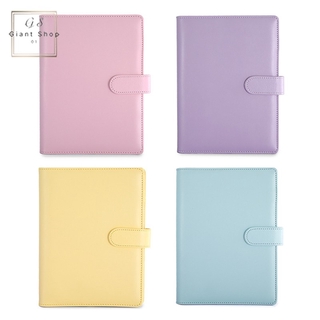Classic Loose Leaf Ring Binder Notebook Planner Diary Notebook Cover PU Leather Cover