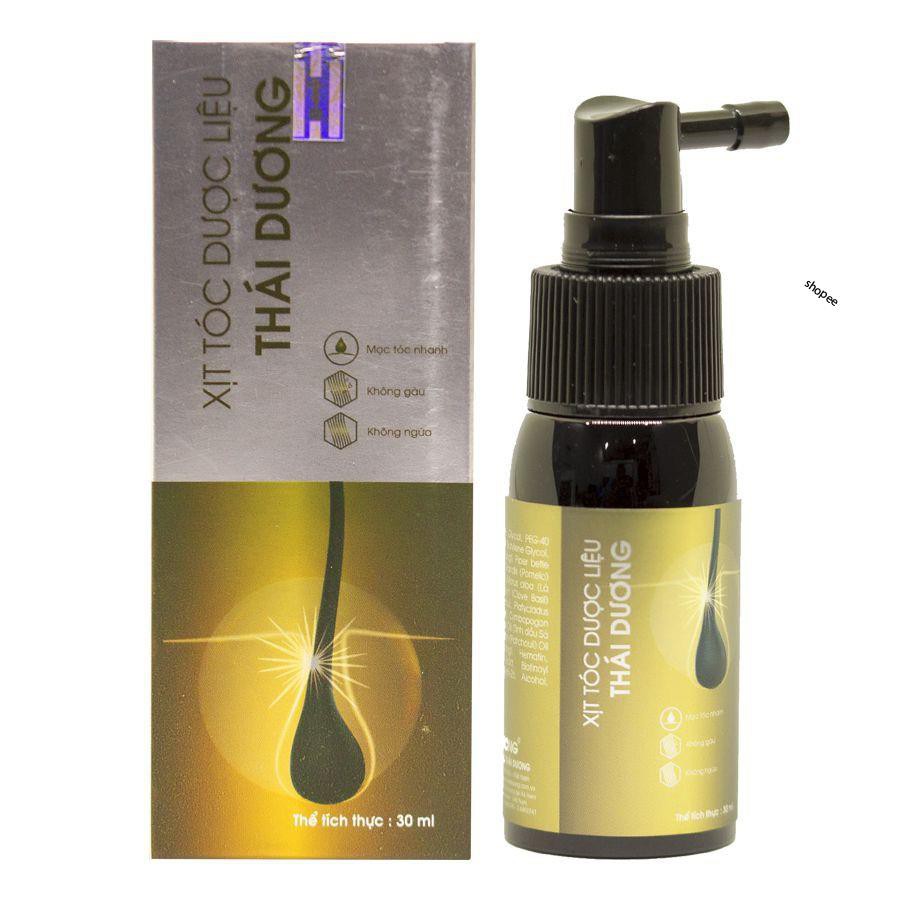 Xịt tóc dược liệu Thái Dương  30ml