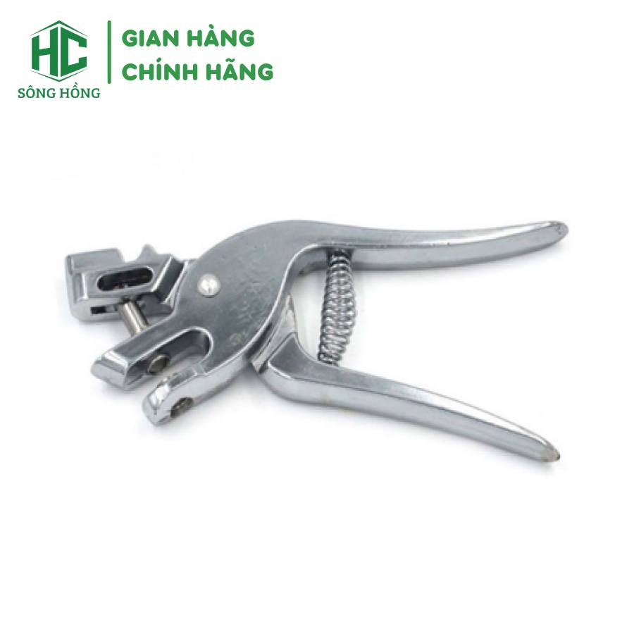 Kìm Bấm Lỗ Tai Lỗ Tròn Heo Đeo Khuyên - Kìm Bấm Lỗ Tai Heo [Tặng Kèm 1 Đinh]