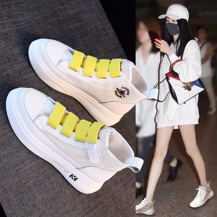 BOOTS Lưới Nữ SPORTS Đế Bắng Cổ Cao Siêu Cute, BN-188 | BigBuy360 - bigbuy360.vn