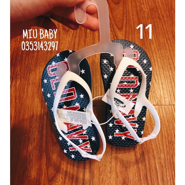 Sandal xỏ ngón bé trai du xịn