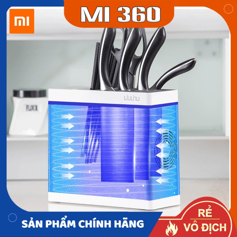 Máy Khử Trùng Diệt Khuẩn Sấy Khô Dao Đũa Xiaomi LIUSHU LSZCA02W✅ Diệt Khuẩn 99,9%✅ Hàng Chính Hãng