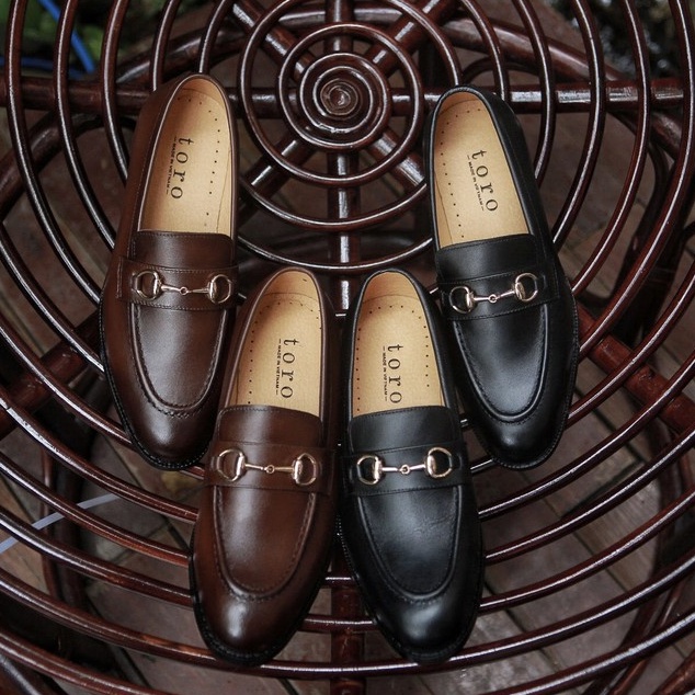 [BÁN CHẠY] Giày Lười Toroshoes Da Bò M642 (3 Màu)