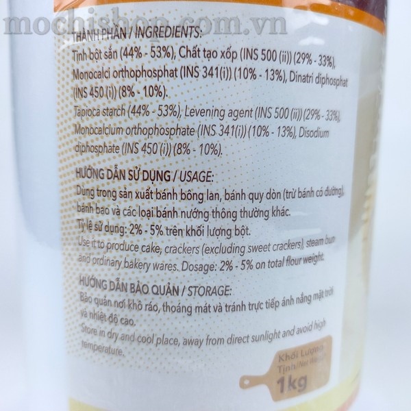 Bột nối Baking Powder AB Mauri - 1kg