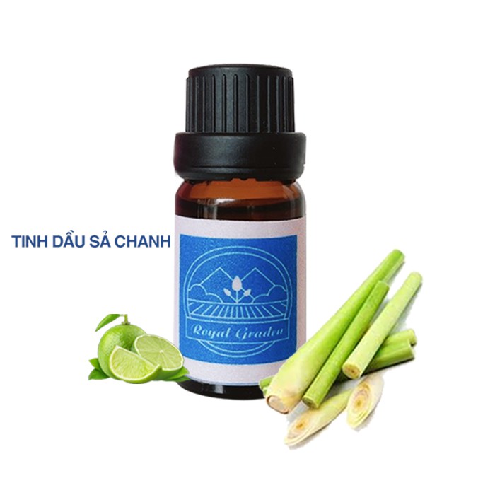 tinh dầu sả chanh thơm phòng đuổi muỗi 10ml