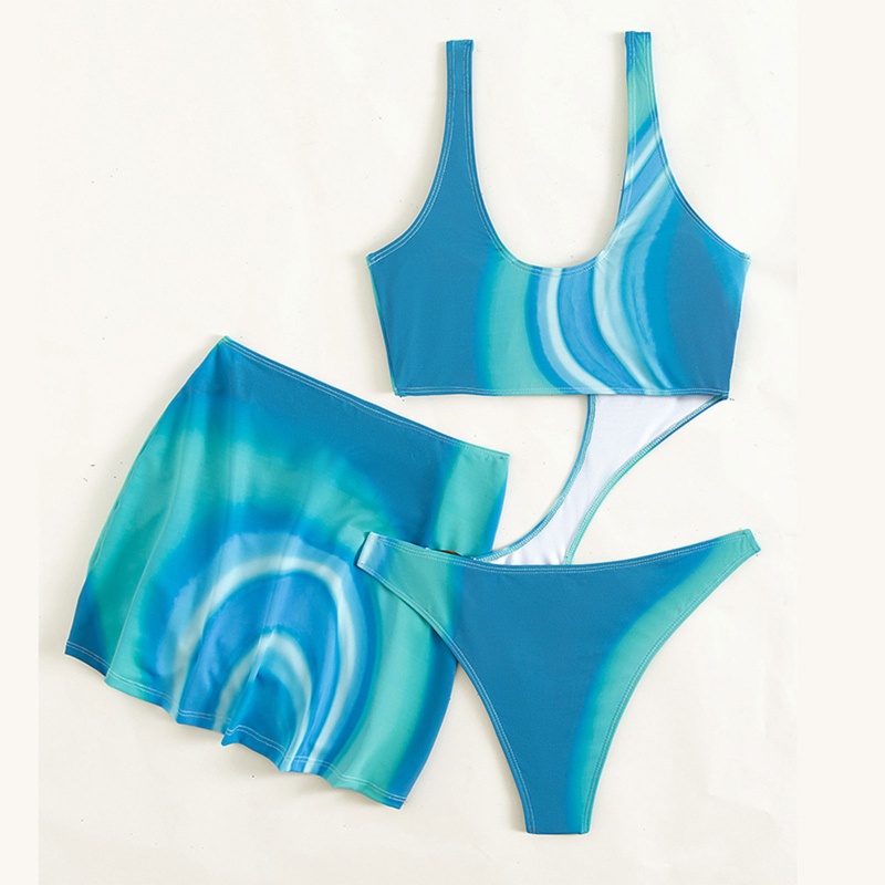 Bộ Đồ Bơi Bikini Ôm Dáng Hai Mảnh Gợi Cảm Cho Nữ