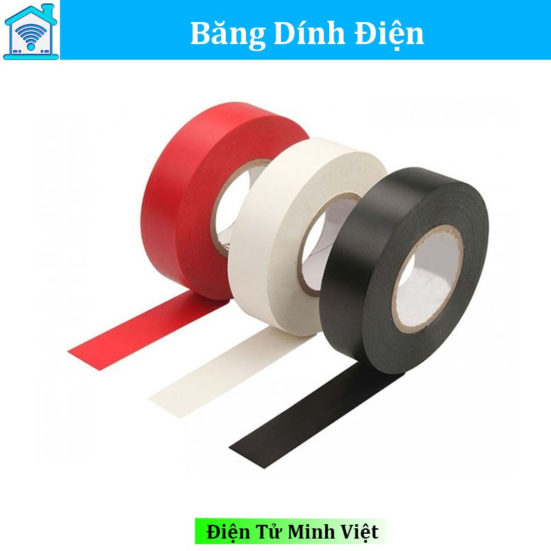 Băng Dính Điện Nano Màu Đen Đỏ Vàng Xanh Theo Yêu Cầu